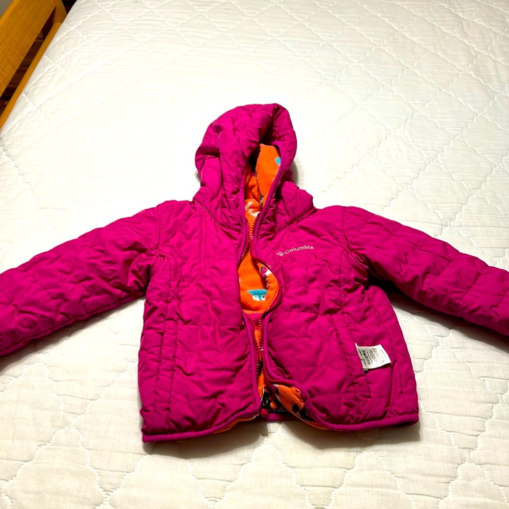 Columbia reversible toddler jacket